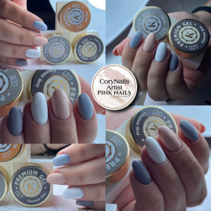 Gel color premium UV/LED Kayara 007 Rose Ash