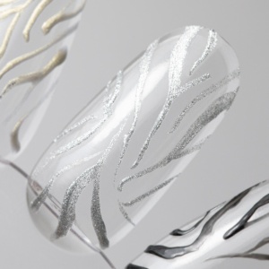 Gel de pictura Art Allepaznokcie Silver 5g No14
