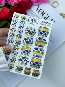 Nail Wraps Pedicure LAK WP026