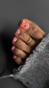 Nail Wraps Pedicure LAK WP050