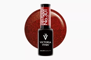 Oja Semipermanenta Gel Polish 301 Locked Red