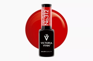 Oja Semipermanenta Gel Polish 312 Red Shoto