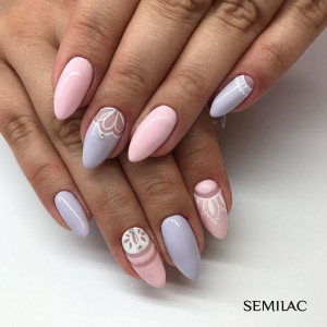 Semilac 128 Pink Marshmallow 7ml