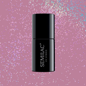 Oja Semipermanenta Semilac 319 Shimmer Dust Pink 7ml