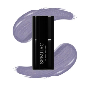 Oja Semipermanenta Semilac 379 Shimmer Stone Saphirre HEMA FREE 7ml