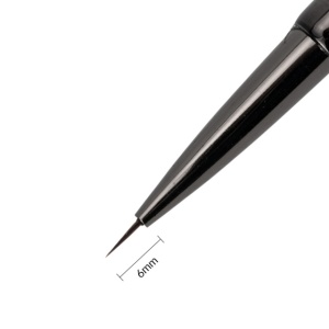 Pensula cu capac Nail Art Thin 6mm Allelac