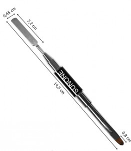 Pensula polygel double oval