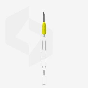 Piesa de lucru Staleks Yellow Pusher Combo UNIQ 12