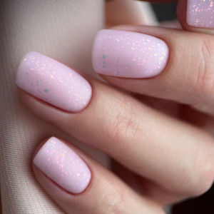 Semilac Top Coat No Wipe Matte Peach Galaxy T26 HEMA FREE 7ml