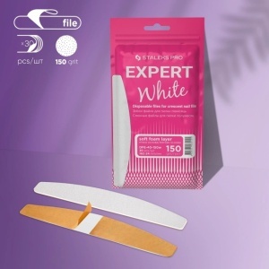 Set 30 rezerve pentru pila semiluna Staleks Pro Expert Soft Foam #150