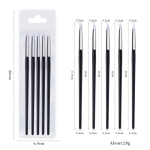 Set 5 pensule Silicone