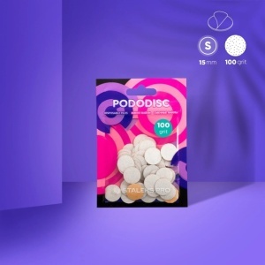 Set 50 rezerve abrazive Pododisc Staleks S Thin #100