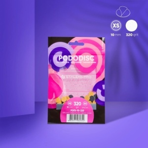 Set 50 rezerve abrazive Pododisc Staleks XS Soft Base #320