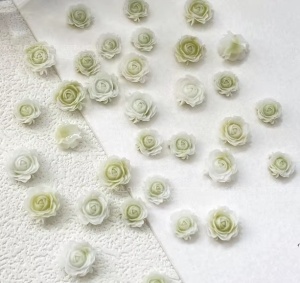 Set flori 3D Mint Roses