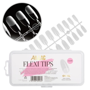 Set tipsuri Flexi 240buc Clear Oval Alle Lac