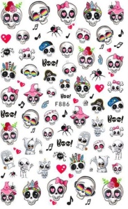 Sticker Halloween F886