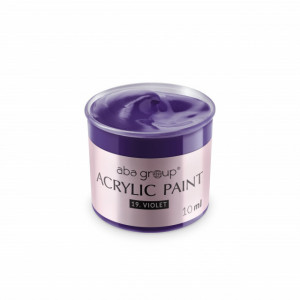 Vopsea acrilica ABA 19 Violet 10ml