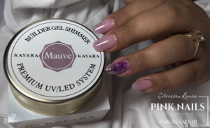Gel Build Kayara Shimmer Mauve 50g