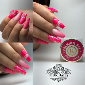 Gel color premium UV/LED Kayara 085 Hot Lips