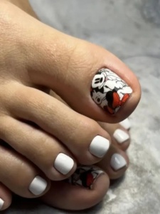 Nail Wraps Pedicure LAK WP079