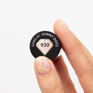 Oja Semipermanenta Semilac 930 Sunny Dots 7ml