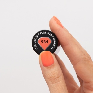 Oja Semipermanenta Semilac 934 Bittersweet Orange 7ml
