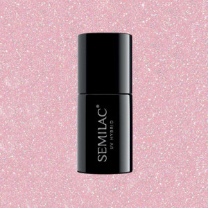 Semilac Extend 5in1 805 Glitter Dirty Nude Rose 7ml