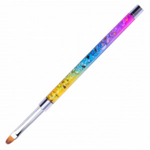 Pensula ovala Glitter Nr 4