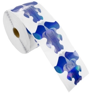 Rola 500 sabloane Blue Holo