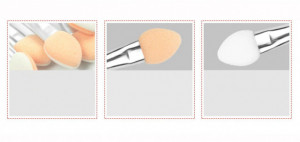 Set 10 aplicatoare cu buretel