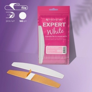 Set 30 rezerve pentru pila semiluna Staleks Pro Expert Soft Foam #180