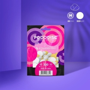 Set 50 rezerve abrazive Pododisc Staleks M Soft Foam #320