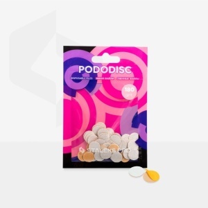 Set 50 rezerve abrazive Pododisc Staleks XS Thin #180