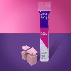 Set 700 servetele roz Staleks Nail Wipes Mega Pack