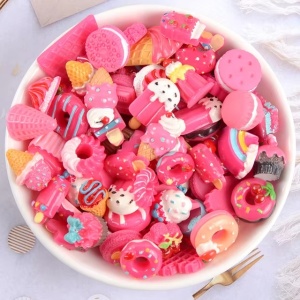 Set decor pentru unghii 3D Pink Cakes