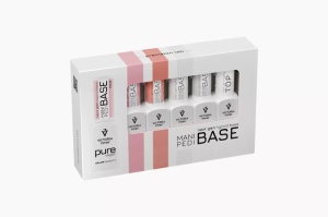 Set Mani Pedi Base + Top Pure Creamy