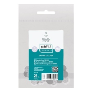 Set Podo Discs Pharm Foot Sponge 14mm S#240