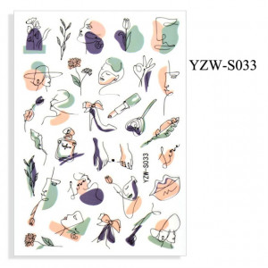 Sticker Girl S033