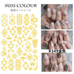 Sticker Gold Art R349