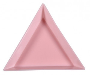 Tavita pentru nail art Mini Triangle Pink
