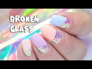 Folie Aurora Glass Green Rainbow
