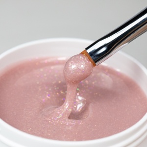 Gel Builder Control Allelac Max Smart Glitter Nude 45g