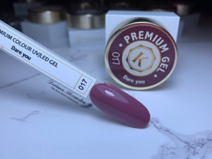 Gel color premium UV/LED Kayara 017 Dare You