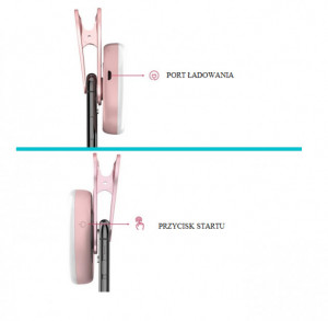 Lentila Macro Flash Pink