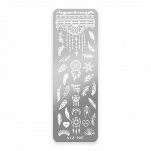 Matrita pentru stampila Feathers N07