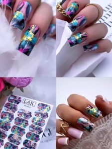 Nail Wraps LAK WS091