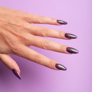 Oja Semipermanenta Semilac 825 Cyber Violet Cat Eye 7ml