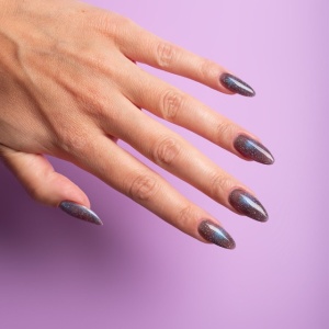Oja Semipermanenta Semilac 828 Grey Holo Cat Eye 7ml