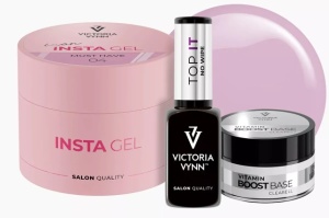 Pachet Victoria Vynn Insta Gel 04 Must Have, Top IT, Boost Base Vitamin Clearell