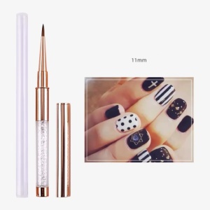 Pensula Aqua Art Rose Gold Crystals